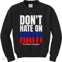 Love Haiti First Black Republic History Revolution 1804 Kids Sweatshirt thumb 0