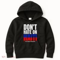 Love Haiti First Black Republic History Revolution 1804 Kids Hoodie thumb 0