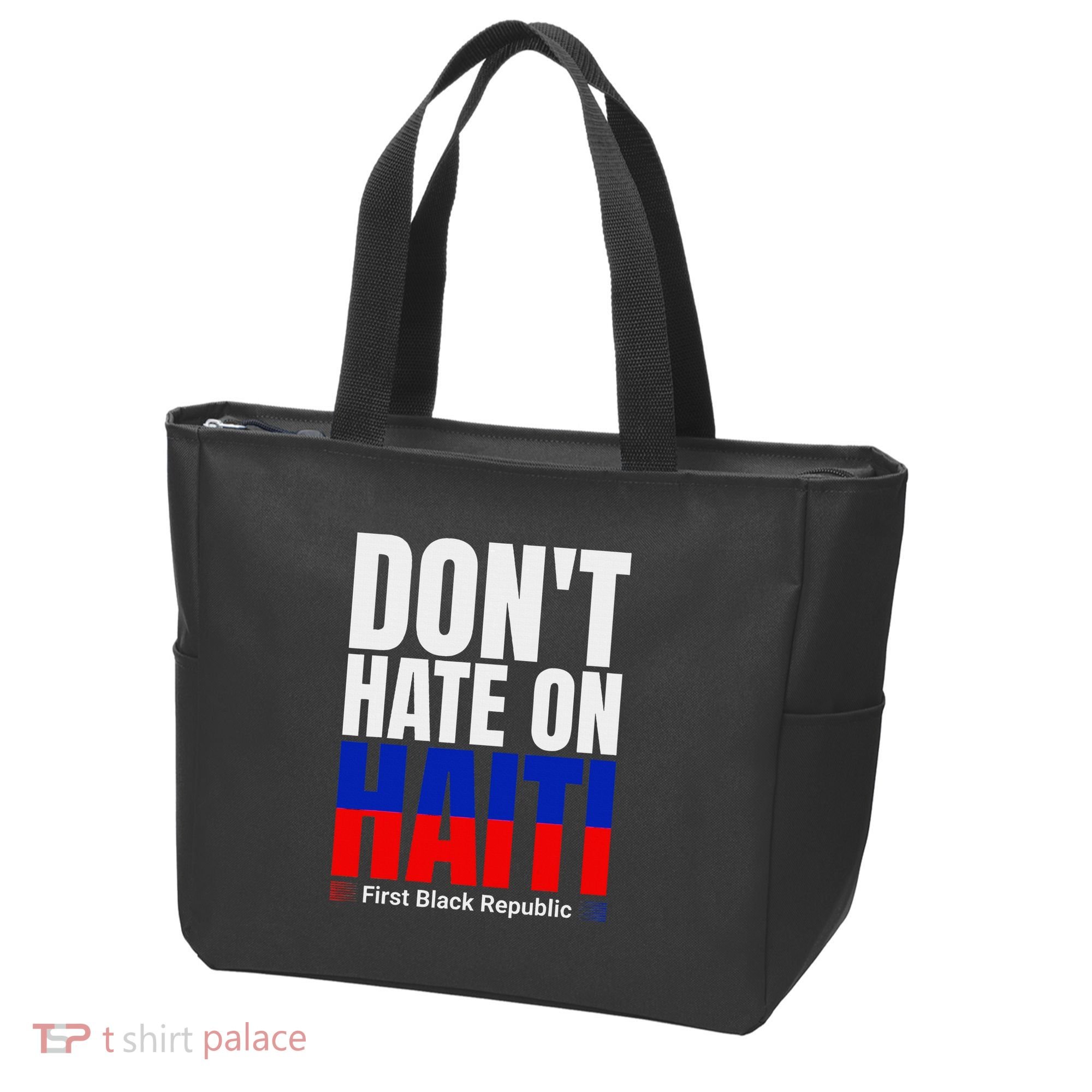 Love Haiti First Black Republic History Revolution 1804 Tote Bag