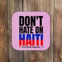 Love Haiti First Black Republic History Revolution 1804 Coaster thumb 0