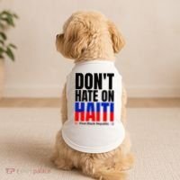 Love Haiti First Black Republic History Revolution 1804 Doggie Tank thumb 2