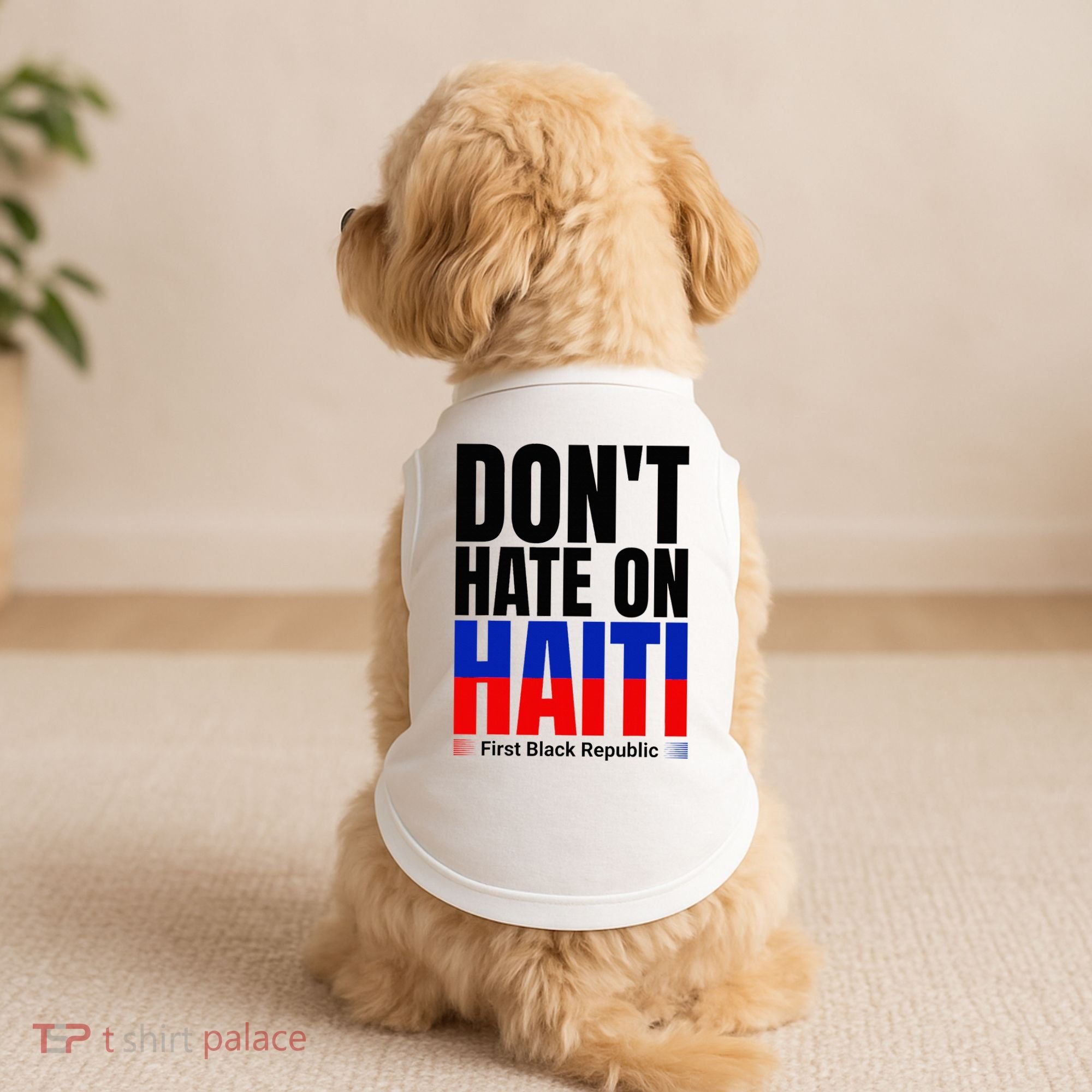 Love Haiti First Black Republic History Revolution 1804 Doggie Tank