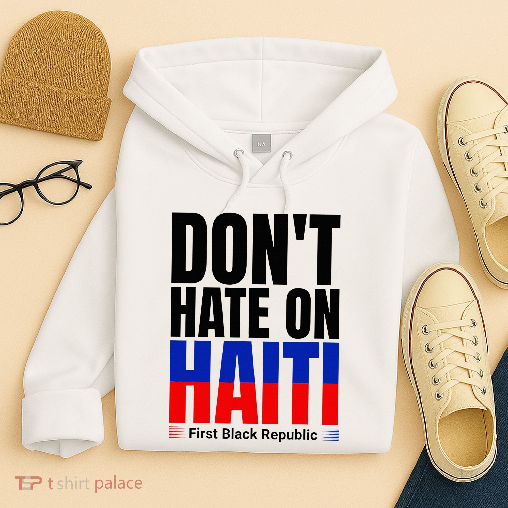 Love Haiti First Black Republic History Revolution 1804 Hoodie