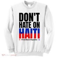 Love Haiti First Black Republic History Revolution 1804 Sweatshirt thumb 0