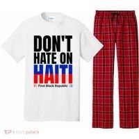 Love Haiti First Black Republic History Revolution 1804 Pajama Set thumb 0