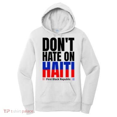 Love Haiti First Black Republic History Revolution 1804 Women's Hoodie