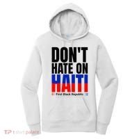 Love Haiti First Black Republic History Revolution 1804 Women's Hoodie thumb 0