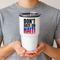 Love Haiti First Black Republic History Revolution 1804 Tumbler thumb 2