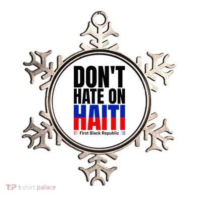 Love Haiti First Black Republic History Revolution 1804 Ornament