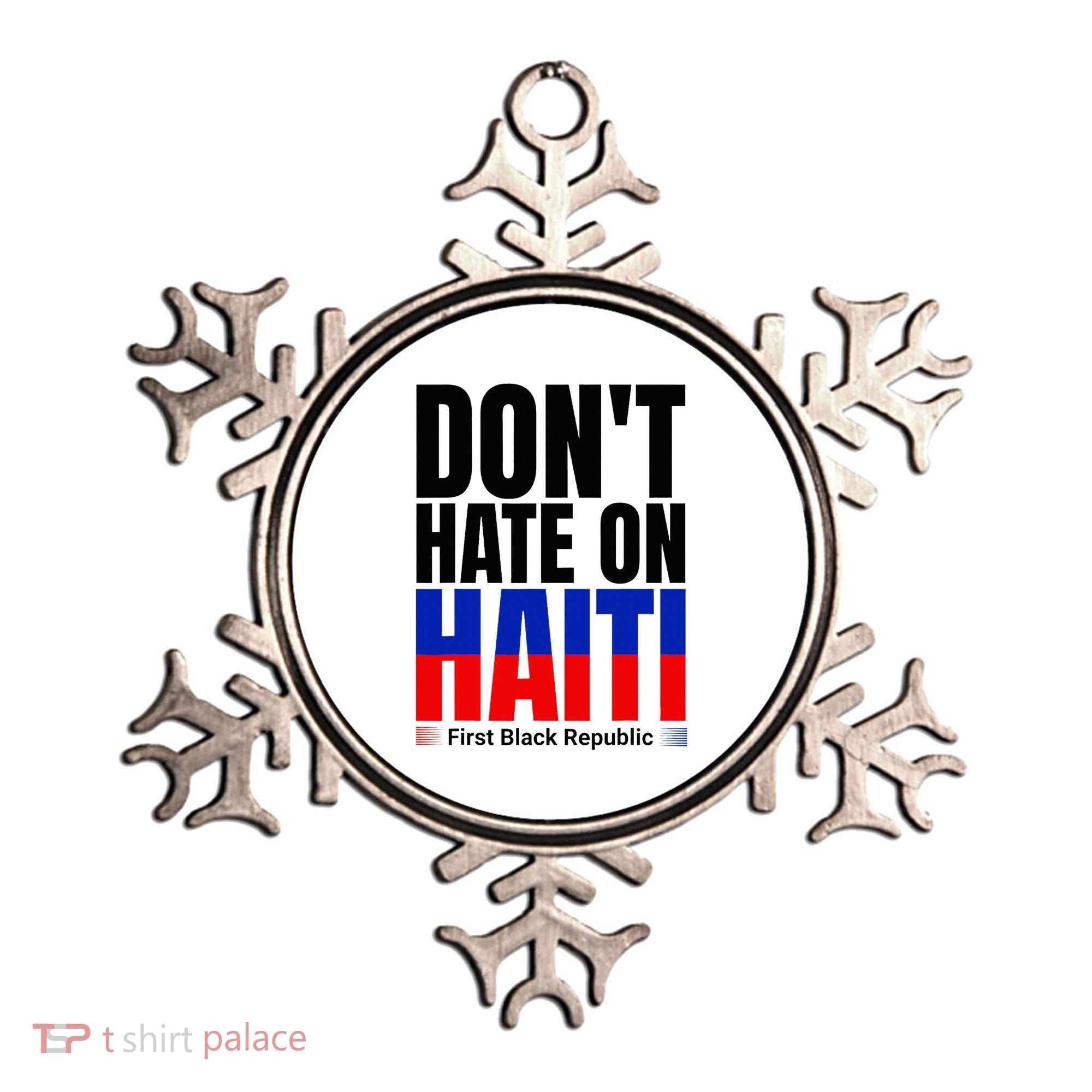 Love Haiti First Black Republic History Revolution 1804 Ornament