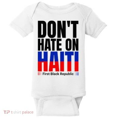 Love Haiti First Black Republic History Revolution 1804 Baby Bodysuit