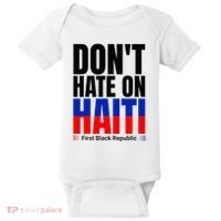 Love Haiti First Black Republic History Revolution 1804 Baby Bodysuit thumb 0