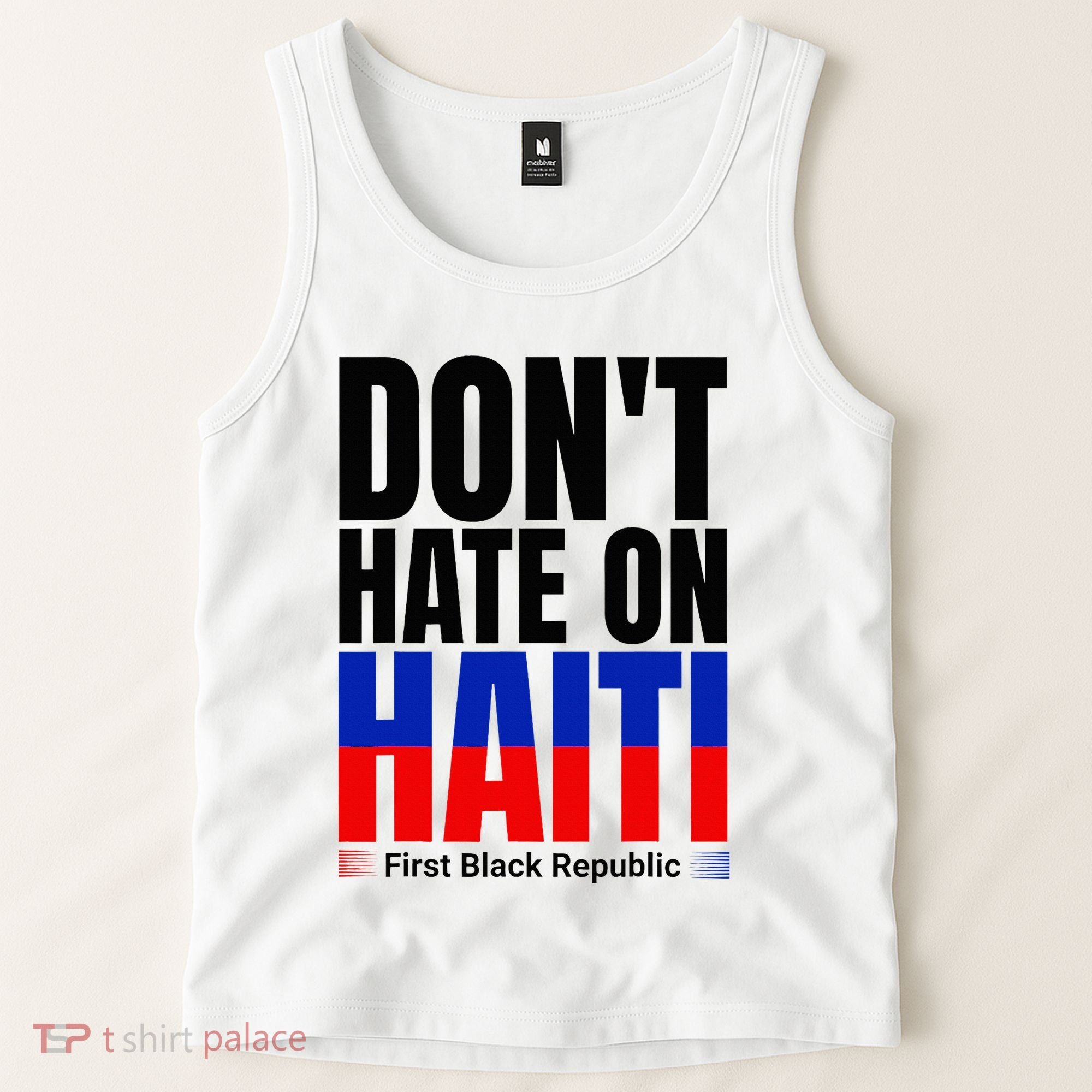 Love Haiti First Black Republic History Revolution 1804 Tank Top
