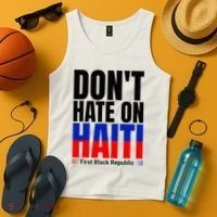 Love Haiti First Black Republic History Revolution 1804 Tank Top thumb 4