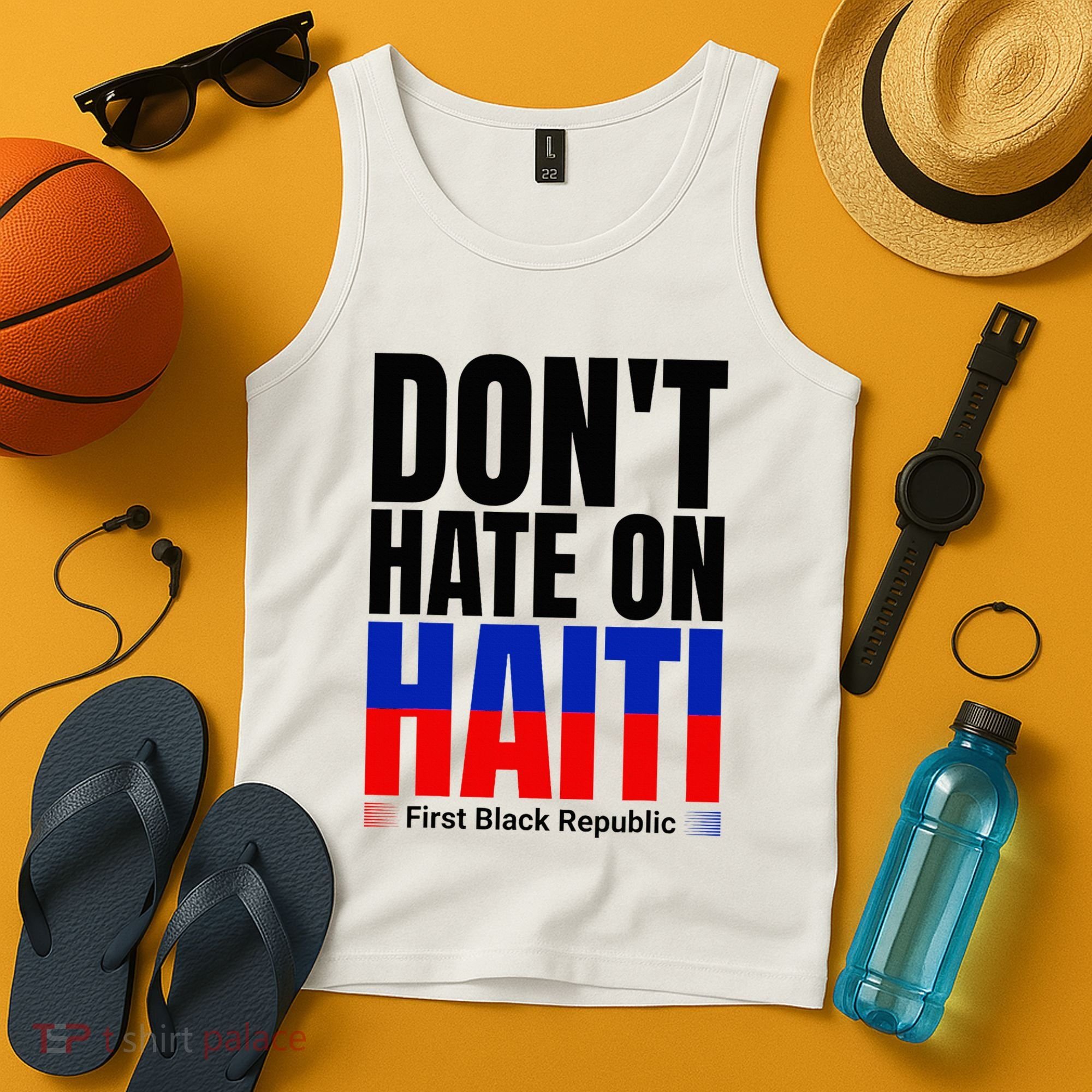 Love Haiti First Black Republic History Revolution 1804 Tank Top