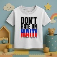 Love Haiti First Black Republic History Revolution 1804 Toddler T-Shirt thumb 3