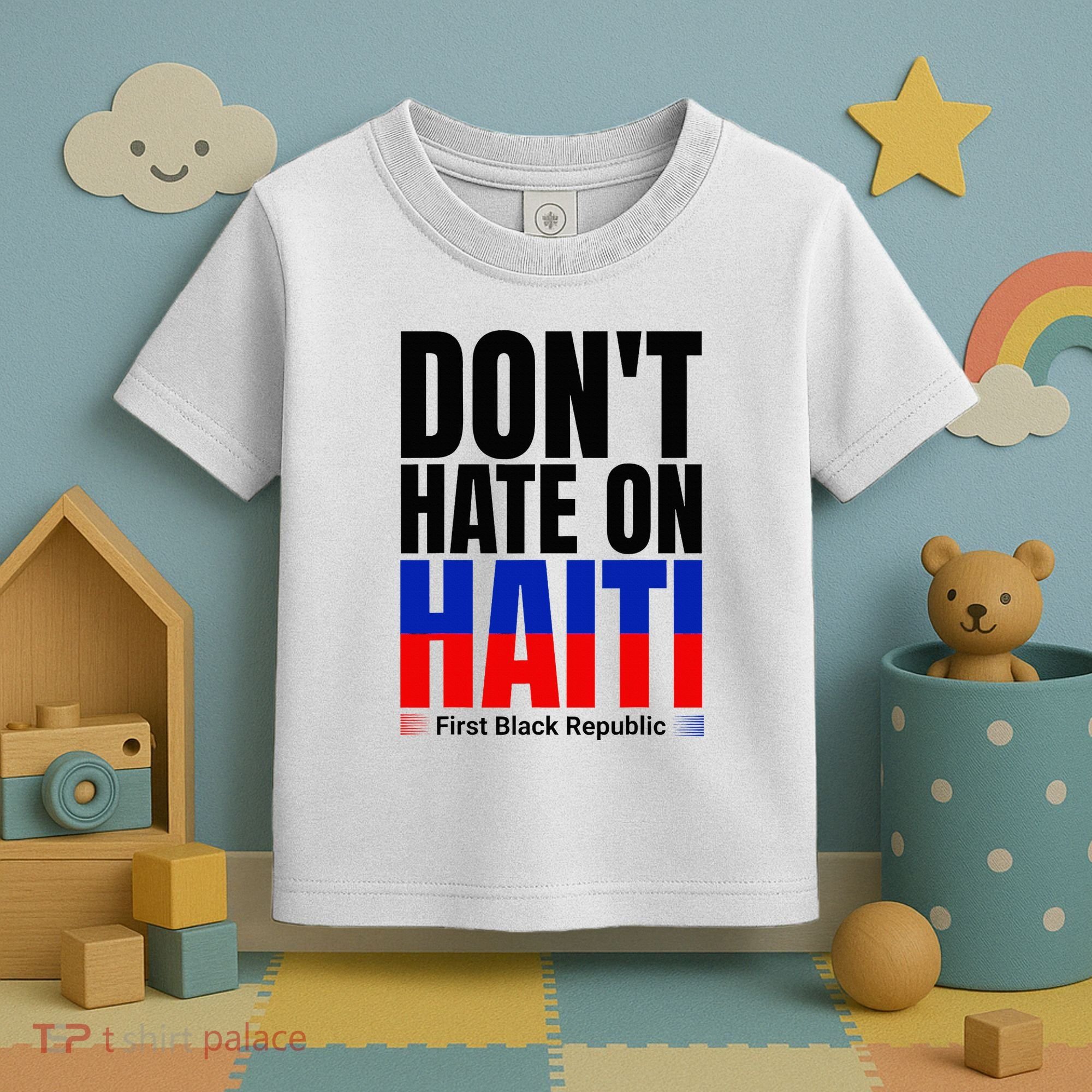 Love Haiti First Black Republic History Revolution 1804 Toddler T-Shirt