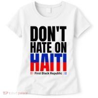 Love Haiti First Black Republic History Revolution 1804 Women's T-Shirt thumb 0