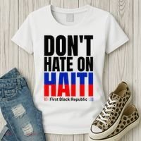 Love Haiti First Black Republic History Revolution 1804 Women's T-Shirt thumb 3
