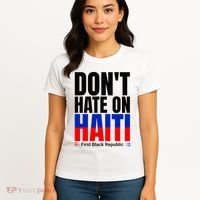 Love Haiti First Black Republic History Revolution 1804 Women's T-Shirt thumb 4