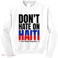 Love Haiti First Black Republic History Revolution 1804 Kids Sweatshirt thumb 0