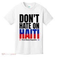 Love Haiti First Black Republic History Revolution 1804 Kids T-Shirt thumb 0