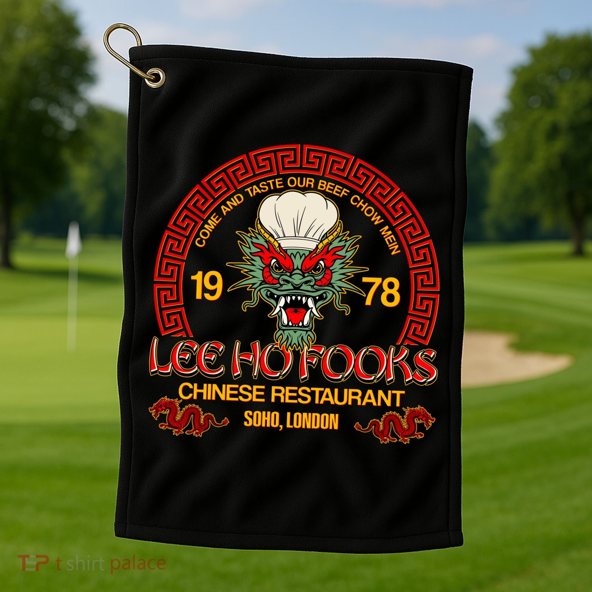Lee Ho Fooks Chinese Restaurant Soho London Golf Towel