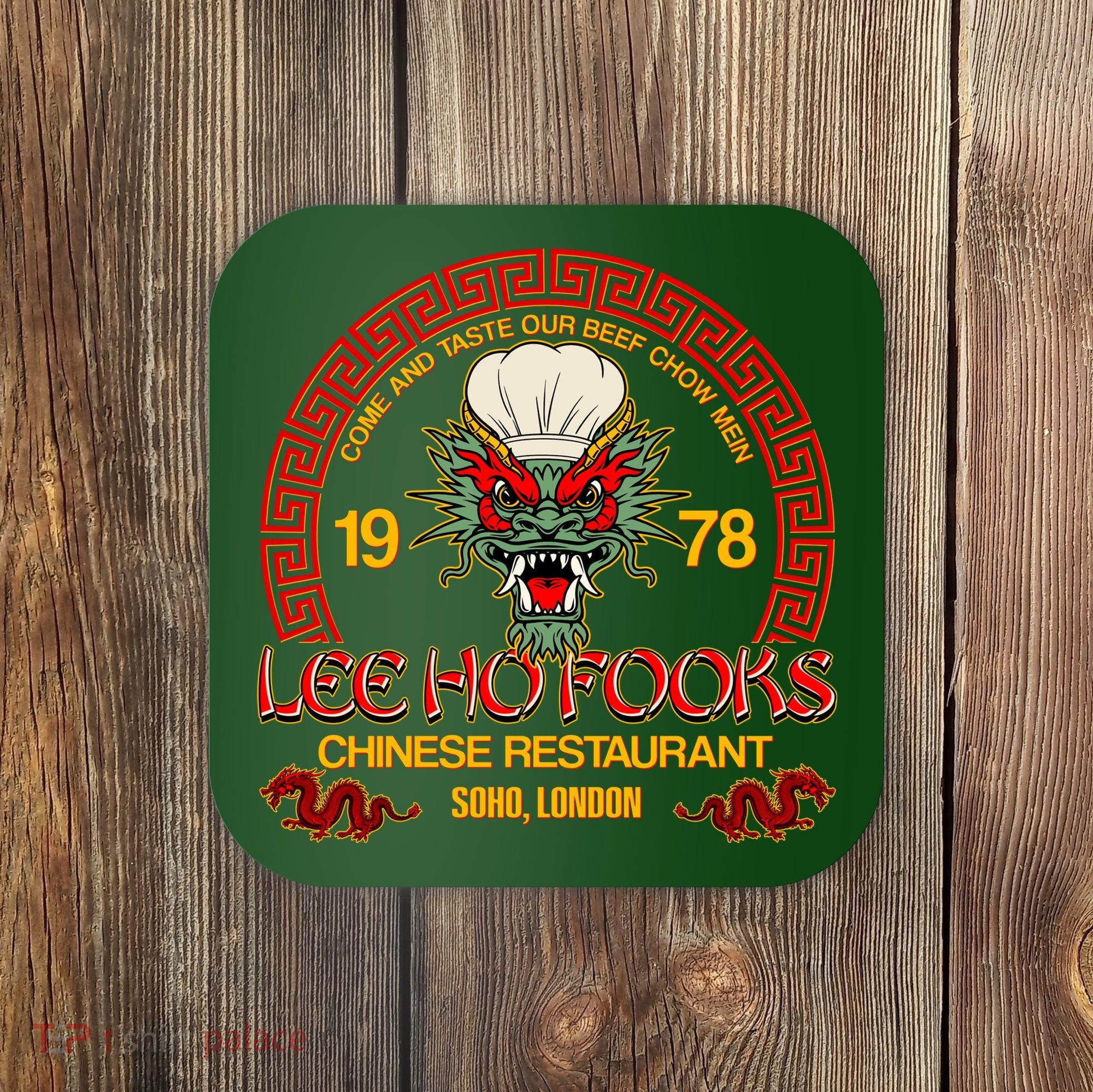 Lee Ho Fooks Chinese Restaurant Soho London Coaster