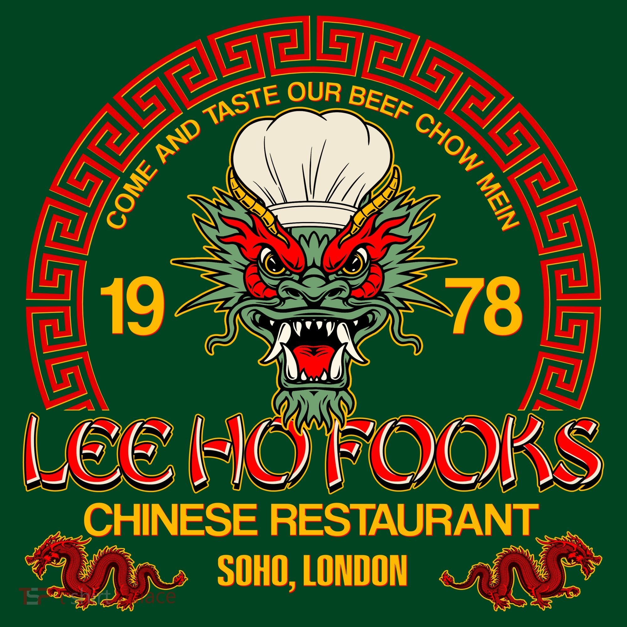 Lee Ho Fooks Chinese Restaurant Soho London Kids Sweatshirt