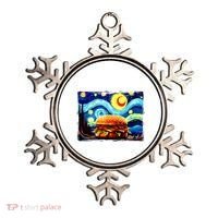 Love Hamburger Food Burger Van Gogh Ornament thumb 0