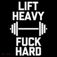 Lift Heavy Fuck Hard Cool Funny Weightlifting Workout Gym Coffee Mug thumb 5