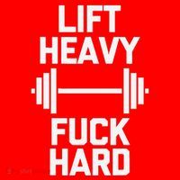 Lift Heavy Fuck Hard Cool Funny Weightlifting Workout Gym Santa Hat thumb 1