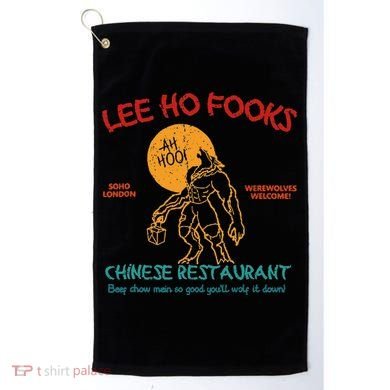 L.E.E H.O F.O.O.K.S Golf Towel
