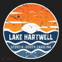 Lake Hartwell Georgia South Carolina Lake Hartwell Beanie thumb 2