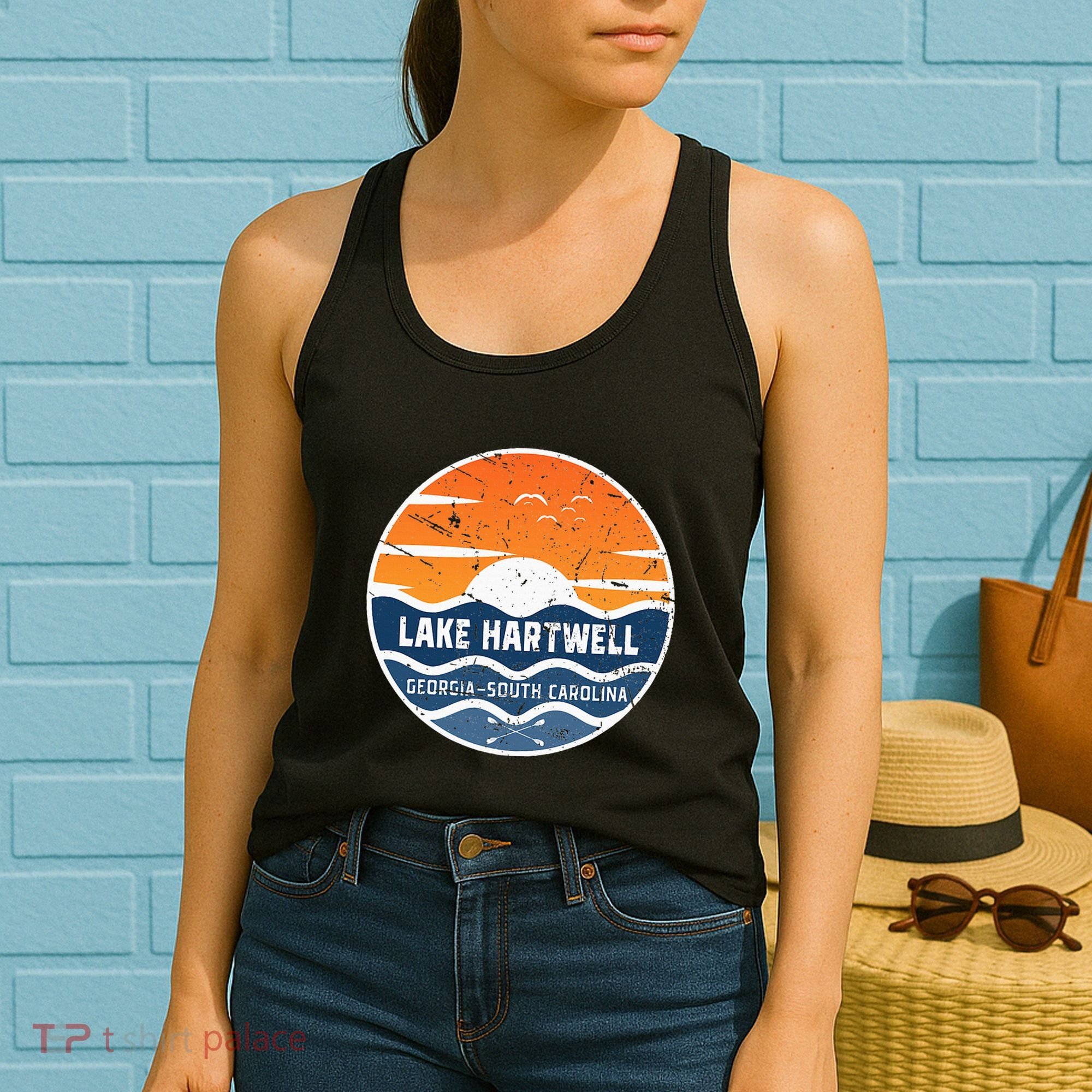 Lake Hartwell Georgia South Carolina Lake Hartwell Women's Tank Top