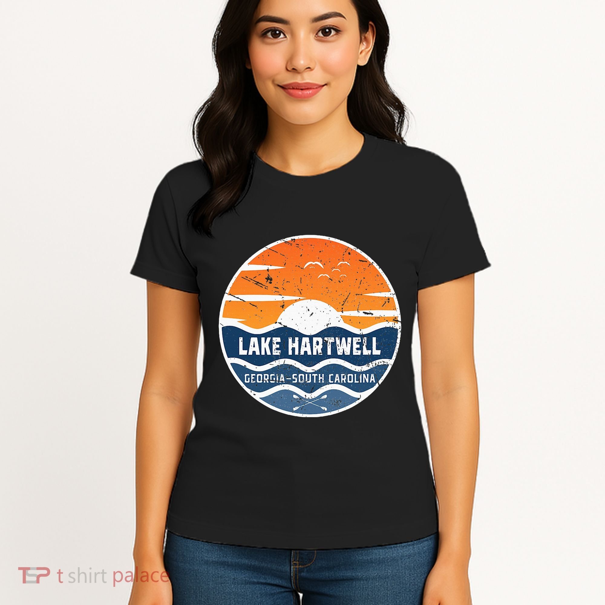 Lake Hartwell Georgia South Carolina Lake Hartwell Women's T-Shirt