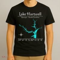 Lake Hartwell Georgia South Carolina T-Shirt thumb 3