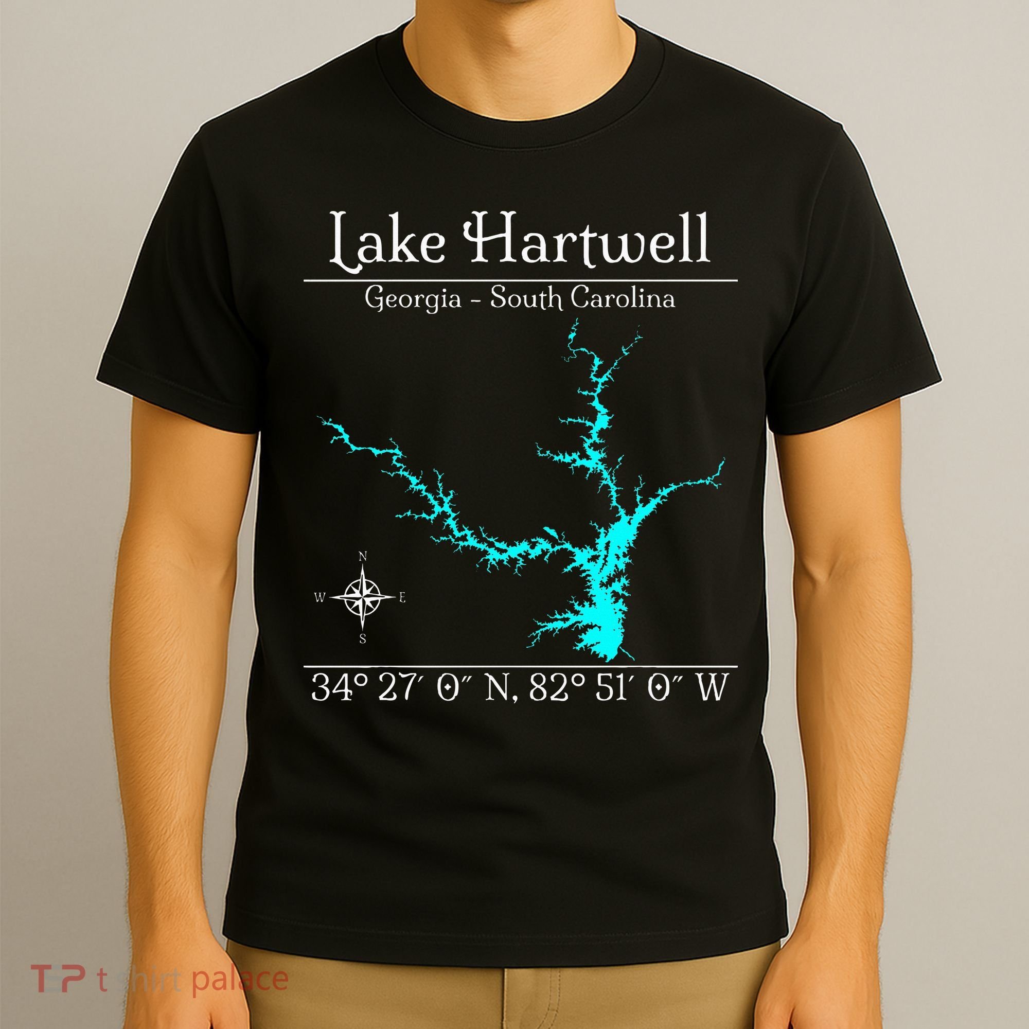 Lake Hartwell Georgia South Carolina T-Shirt
