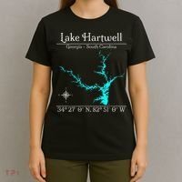 Lake Hartwell Georgia South Carolina T-Shirt thumb 4