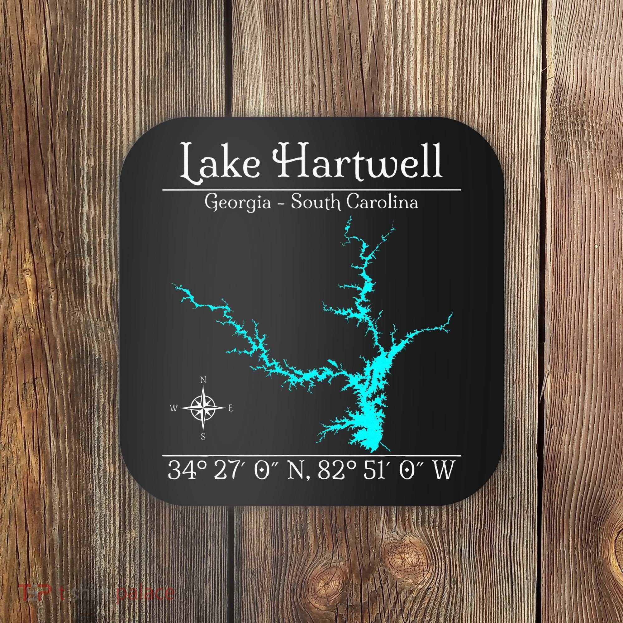 Lake Hartwell Georgia South Carolina Coaster
