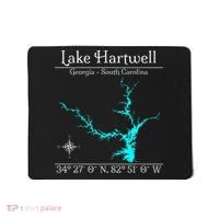 Lake Hartwell Georgia South Carolina Mousepad thumb 0