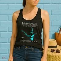 Lake Hartwell Georgia South Carolina Women's Tank Top thumb 2