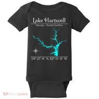 Lake Hartwell Georgia South Carolina Baby Bodysuit thumb 0