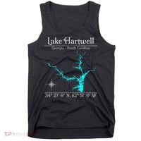 Lake Hartwell Georgia South Carolina Tank Top thumb 0
