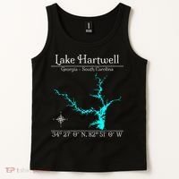 Lake Hartwell Georgia South Carolina Tank Top thumb 2