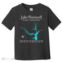 Lake Hartwell Georgia South Carolina Toddler T-Shirt thumb 0