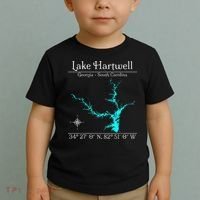 Lake Hartwell Georgia South Carolina Toddler T-Shirt thumb 2