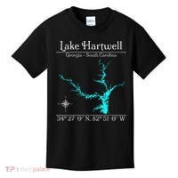 Lake Hartwell Georgia South Carolina Kids T-Shirt thumb 0