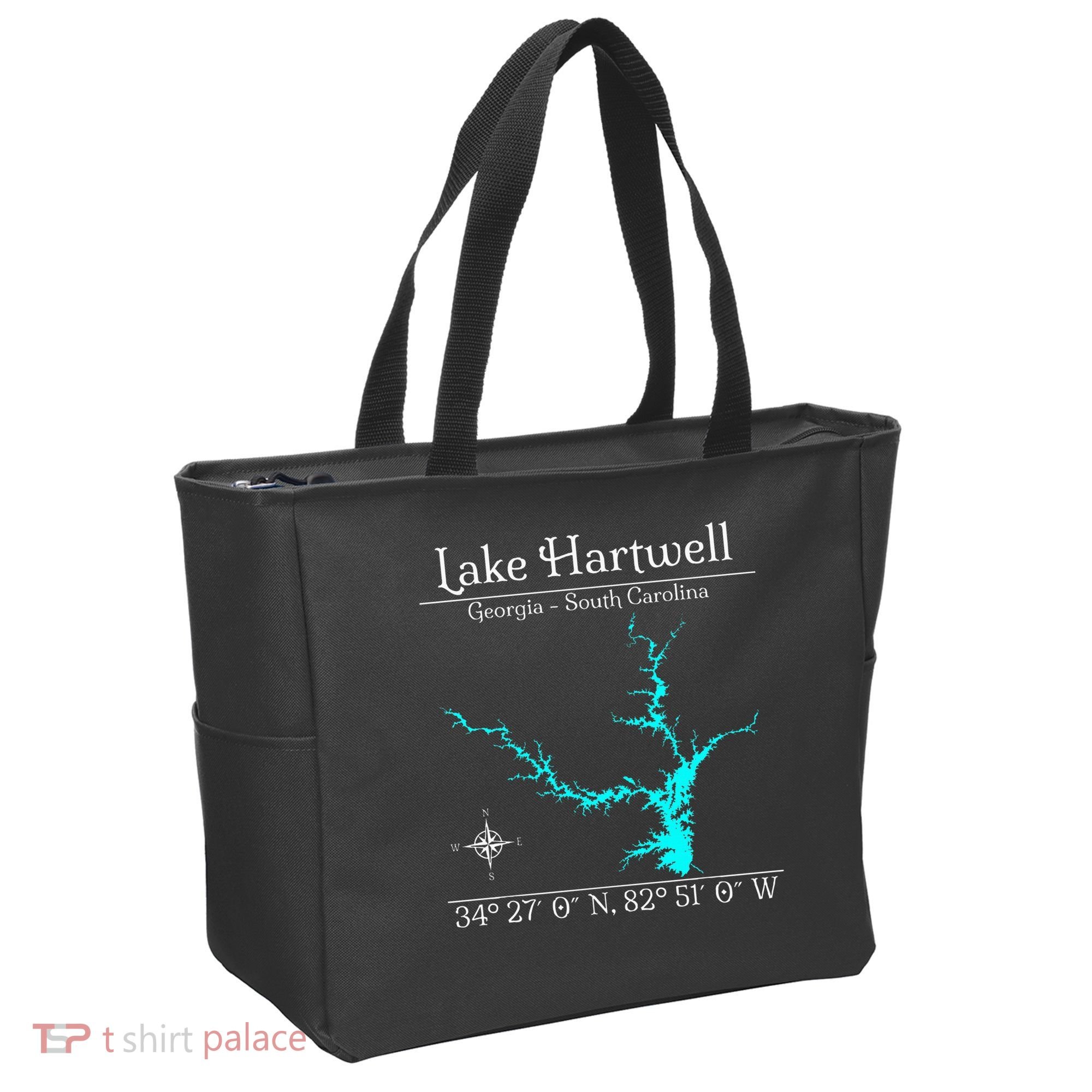 Lake Hartwell Georgia South Carolina Tote Bag