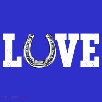 Love Horseshoe Horse Horseback Riding Lover Cow Gift Long Sleeve Shirt thumb 2
